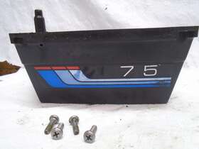72471 Mercury 1977 7.5hp Housing Trim Cover 9.8 Boat Motor Outboard