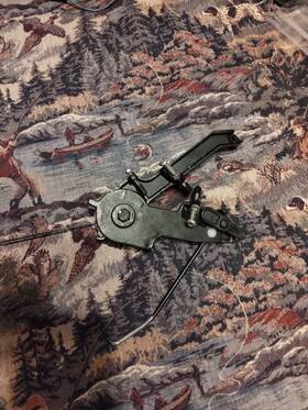 41022 Mercury 75153/ 75153 And Throttle Advance Levers 150hp Xri Black Max Efi