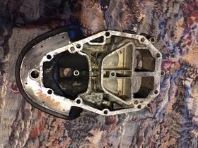 75835 Mercury Exhaust Plate Adapter Off 175hp Black Max