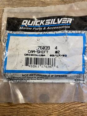 760394 Mercury Quicksilver Cam-shift Qty-2 Nos Rust Forming On Parts