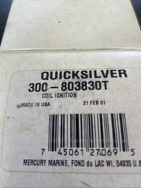 300-803830t Mercury 803830t Invitation Coil Nos