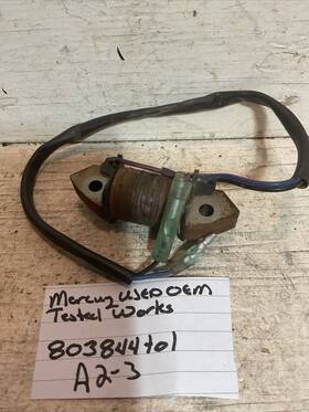 803844t01 Mercury 4 Stroke 8 Hp 9.9 Ignition Charge Coil Tested Works A2-3