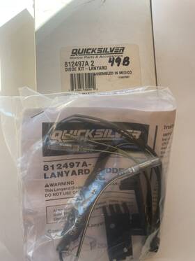 812497a2 Mercury Quicksilver 812497a 2 Lanyard Diode Kit R710