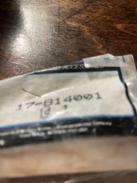 814001 Mercury Outboard Clevis Pin 17 New Free Shipping