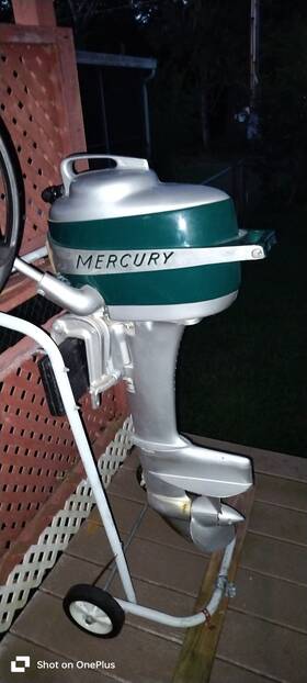 814003 Mercury 1953 Mark 20 Outboard 16 Hp