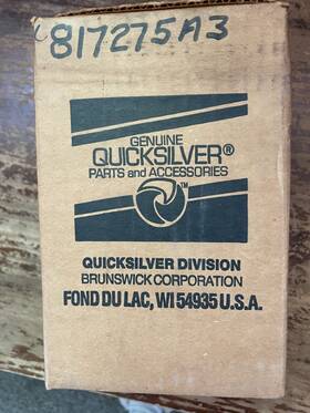 817275a3 Mercury Genuine Water Pump Impeller Repair Kit 817275a3- New Old Stock Unopened