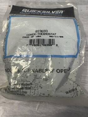 819693 Mercury New Oem Quicksilver Force Thermostat Cover