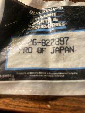822897 Mercury Outboard Seal 26 New Free Shipping