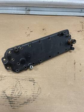 828343t3 Mercury Exhaust Divider Cover Plate V6 135 150 175 200 Hp 2.5 L