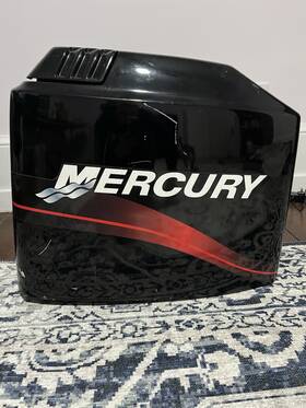 828354t8 Mercury 2003 115 Exlpt 2 Stroke Outboard Boat Motor Top Cowl
