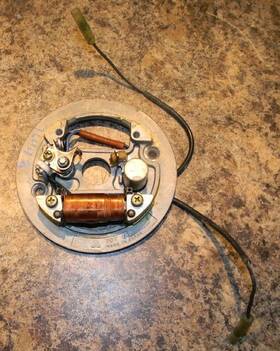 82887m Mercury Yamaha Mariner 1977-78 Magneto Armature Plate 5 Hp 2-cyl 1 Year Warranty