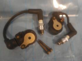 832757a5 Mercury Oem Outboard 2-stroke 9.9 Coil Set Plugs And Wires Good Take Off