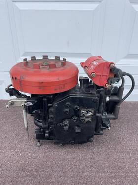 837-7693a2 Mercury 7.5hp Powerhead Complete 90/90 Psi With Spark Serial 6110567