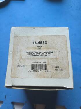 840836a Mercury Racing 2 Carrier Seal Kit - Sealed In Original Packaging