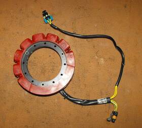 852386t8 Mercury Oem 25 Hp 4 Stroke 16 Amp Stator Assembly Pn Fits 1999-2005