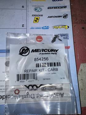 854256 Mercury Oem # Carb Kit