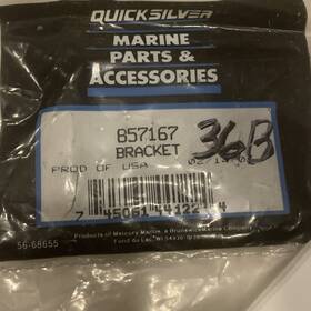 857167 Mercury 200 Efi Outboard Upper Crankcase Bracket / Clip R1474 36b