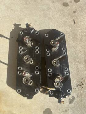 858406t2 Mercury 2000 Cylinder Head Stbd 135 150 175 Hp Optimax Dfi Good Clean Condition