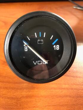 859683 Mercury Oem Quicksilver Outboard Volt Gauge