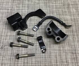 76867 Mercury 86473 90hp 2 Stroke Upper 42884 Lower Starter Mounts And Bolt Freshwater