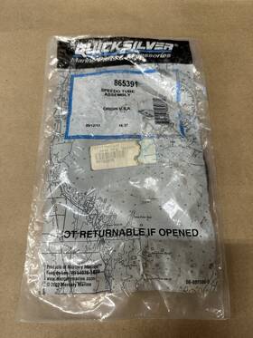 865391 Mercury New Oem Speedo Tube / Quick Connect Fitting Pn# B-87