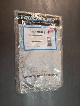 87-12886a8 Mercury 87-12886a New Oem Switch Part#
