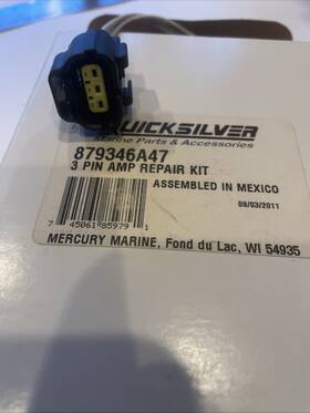 879346a47 Mercury Quicksilver 3 Pin Amp Repair Kit R2081 54b