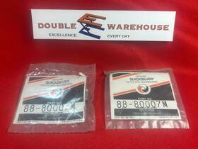 88-80007m Mercury Nos Oem Nip Quicksilver Bulb Lot Of Two 2 Sealed