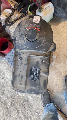 881343t02 Mercury 2004 90hp Flywheel And Belt Cover With Bolts