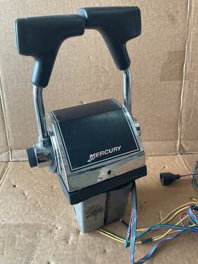 88688a22 Mercury Remote Control Box Console Dual Station Twin Engine