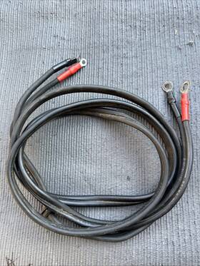 898101t06 Mercury Oem 25hp 30hp Efi Outboard Starter Battery Cables