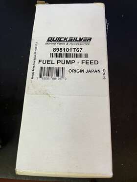 898101t67 Mercury Outboard Fuel Pump