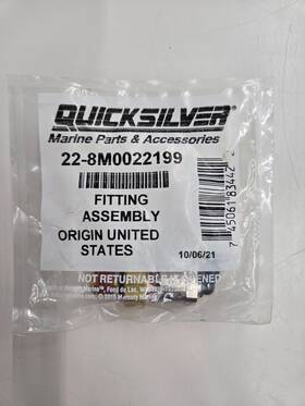 8m0022199 Mercury Oem Marine Water Pressure Fitting 90 Degree