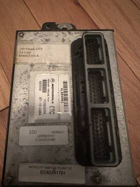 8m0025314-r Mercury 2005 Verado 250 Pcm Ecm