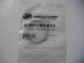8m0047301 Mercury Marine Quicksilver Mariner Seal Flush Plug Oem