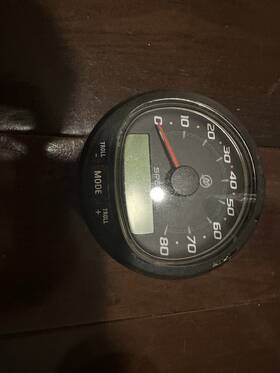 8m0052861 Mercury Smartcraft Speedometer Speedo Gauge Display Mph