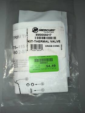 8m0055017 Mercury Marine Thermal Valve Kit