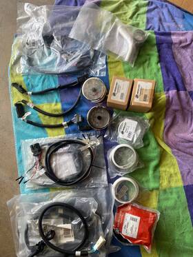 8m0065981 Mercury Tach 7k Gray And Harness Speedo Dts Big Box