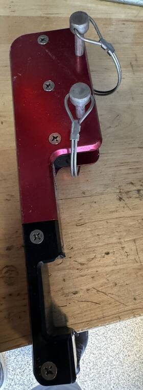 8m0086774 Mercury Marine Steering Lock Bracket When Trailering #8m0086774