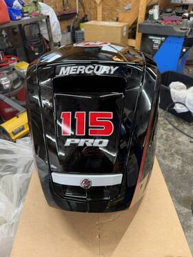 8m0114282 Mercury Pro Xs Cowling 2025 115 Hp Will Fit 75-115