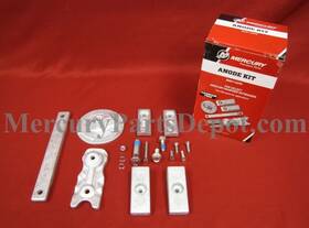 8m0116590 Mercury 350hp L6 Verado Fourstroke Outboards Anode Kit - Part #