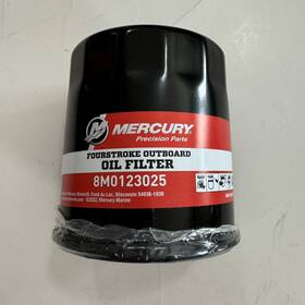8m0123025 Mercury Oil Filter Four Stroke Outboard Motor New E10
