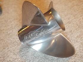8m0151273 Mercury Inch Fury Stainless Steel Outboard Prop 14 X 25 Pitch