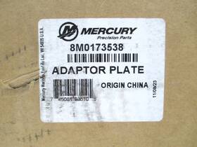 8m0173538 Mercury Oem Adaptor Plate 65-115 Hp Models 4-stroke Outboard Engines