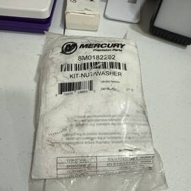8m0182202 Mercury Oem Mercury/quicksilver Nut/washer Kit