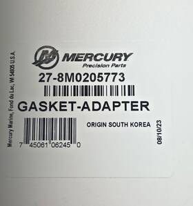8m0205773 Mercury Gasket Adapter