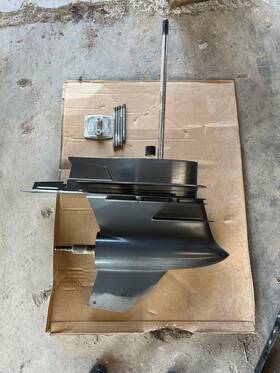 8m0210574 Mercury Gc 500r G 1.60 Xl Used Lower Unit