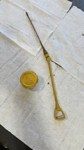 8m0214989 Mercury 2017 150 Hp Oil Dipstick And Cap