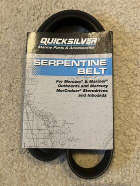 8m0218433 Mercury Quicksilver Serpentine Belt Alternator 175-300 V6 V8 450r