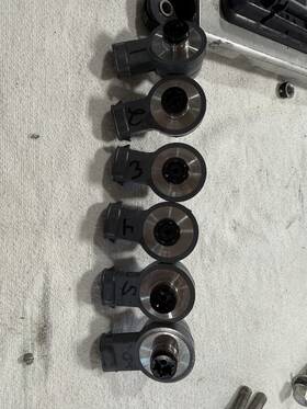 8m6001744 Mercury Used Oem Air Injectors 225/250hp Optimax Proxs